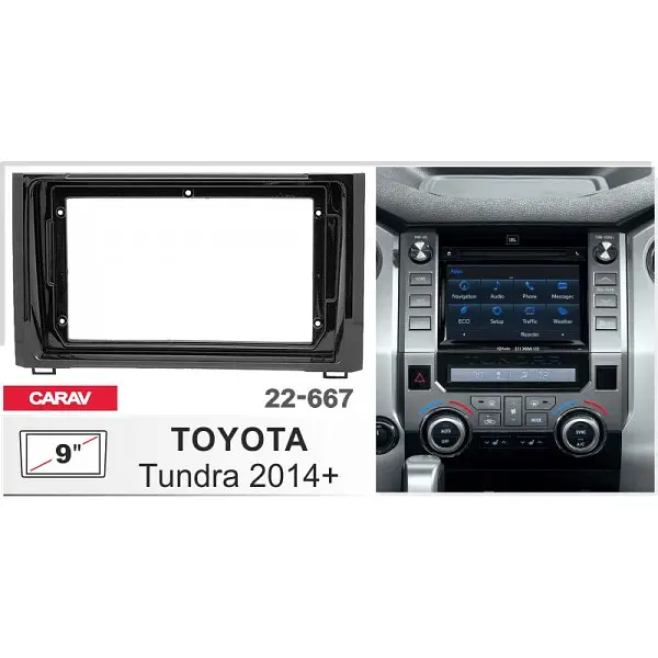 Переходная рамка Toyota Tundra Carav 22-667 - фото 4