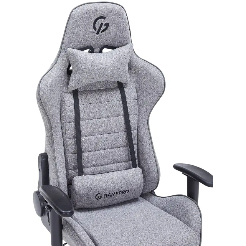 Ігрове крісло GamePro Size L Fabric Gray (GC575FG) - фото 17