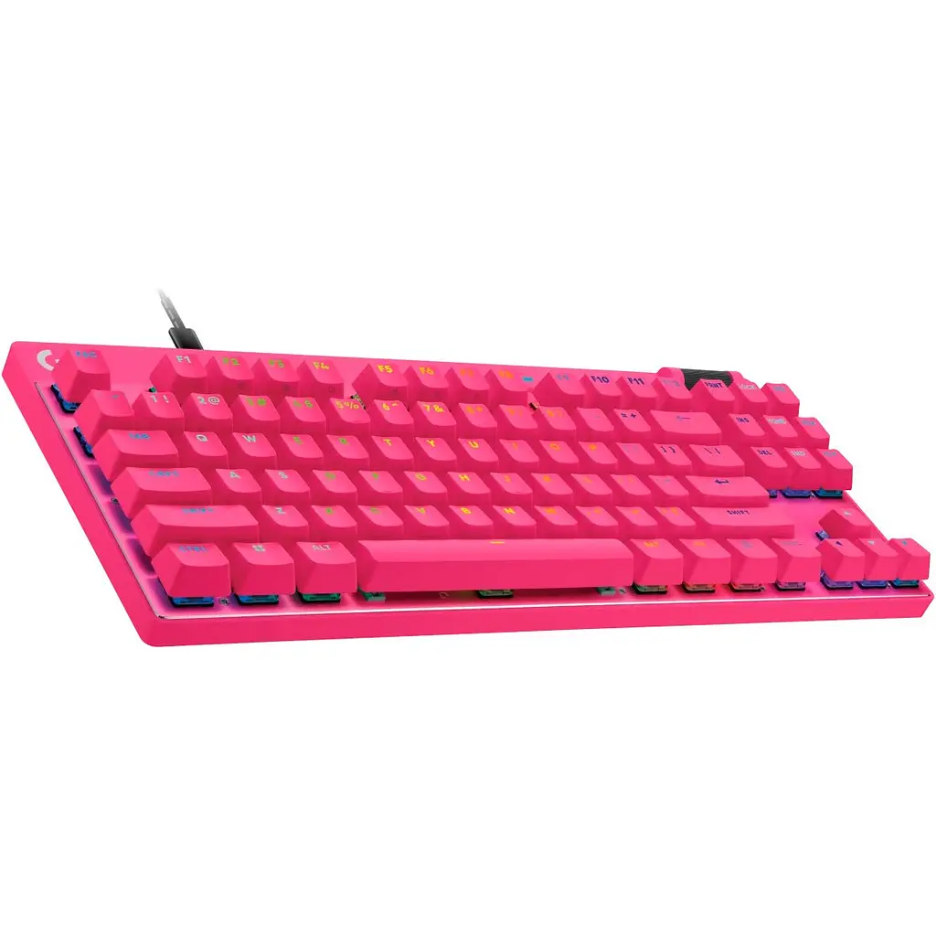 Клавіатура Logitech Pro X TKL Rapid Pink (920-013253/920-013133) [128021] - фото 2