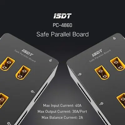 Аксесуар для зарядного пристрою iSDT PC-4860S LiPo Parallel Charging Board (HP0015.0023) - фото 4