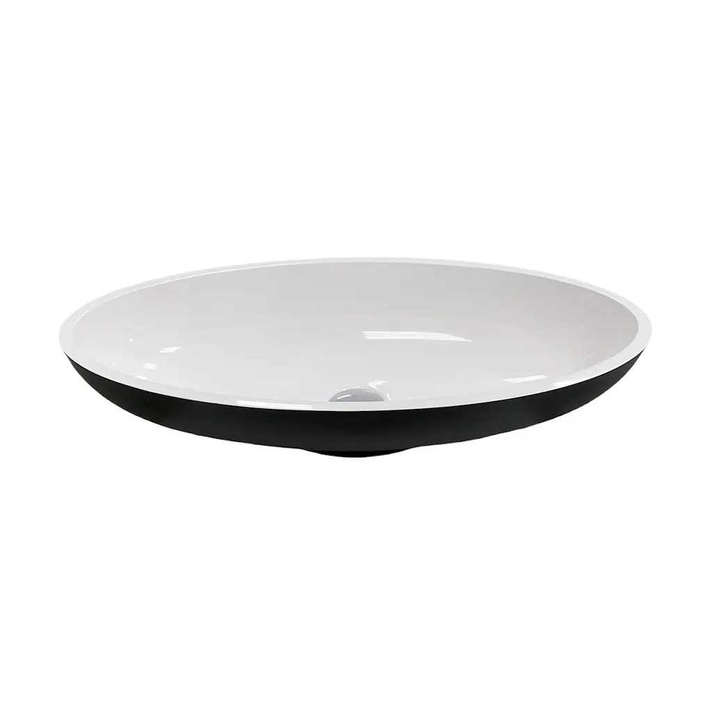 Умывальник Adamant Andere New black/white glossy 100003856, Черный - фото 2