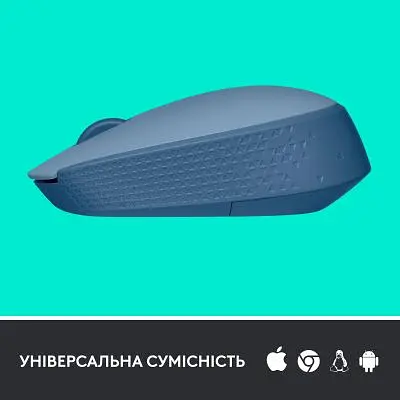 Комп'ютерна мишка Logitech M171 Blue Grey (910-006866) - фото 4