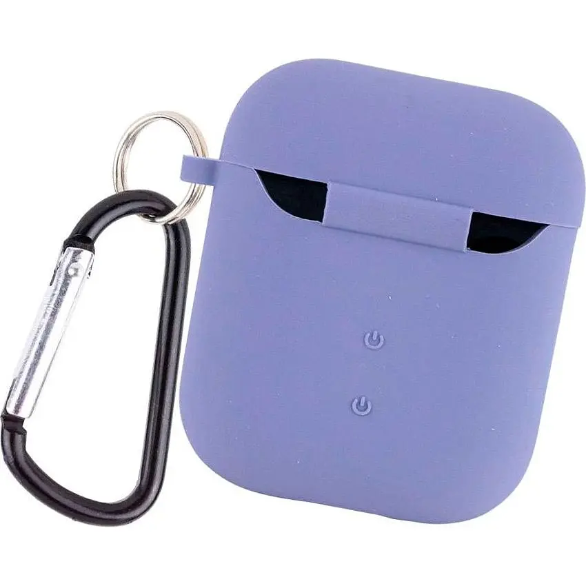 Чохол для навушників AirPods Silicone Case + Carbine Lavender [103834] - фото 3