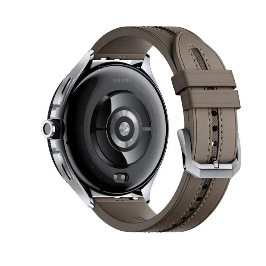 Смарт-часы Xiaomi Watch 2 Pro Bluetooth Silver Case with Brown Leather Strap (BHR7216GL) - фото 4