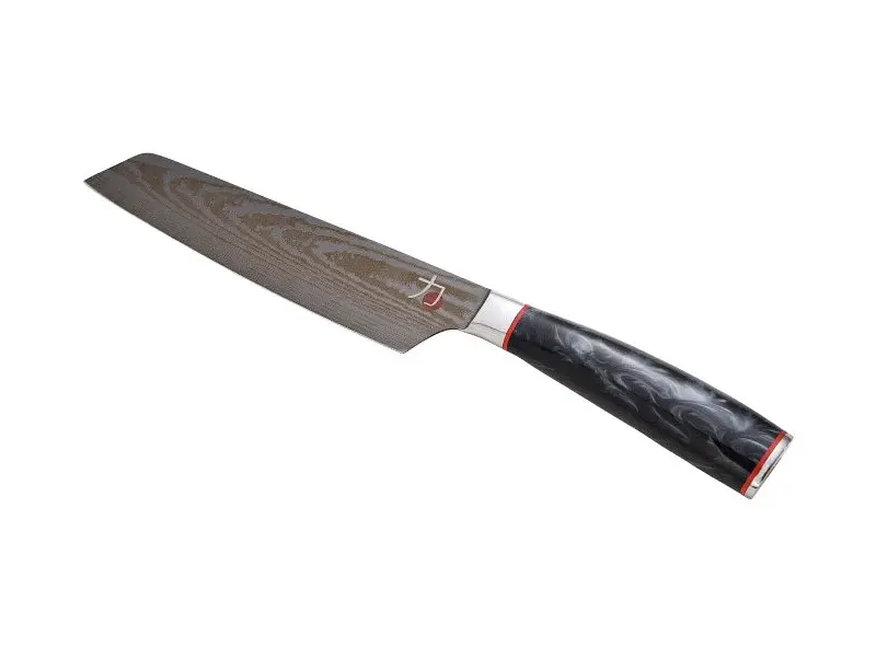 Ніж для нарізки овочів Bergner MasterPro Tetsu Black 20 см (BGMP-4127-MBK) - фото 3