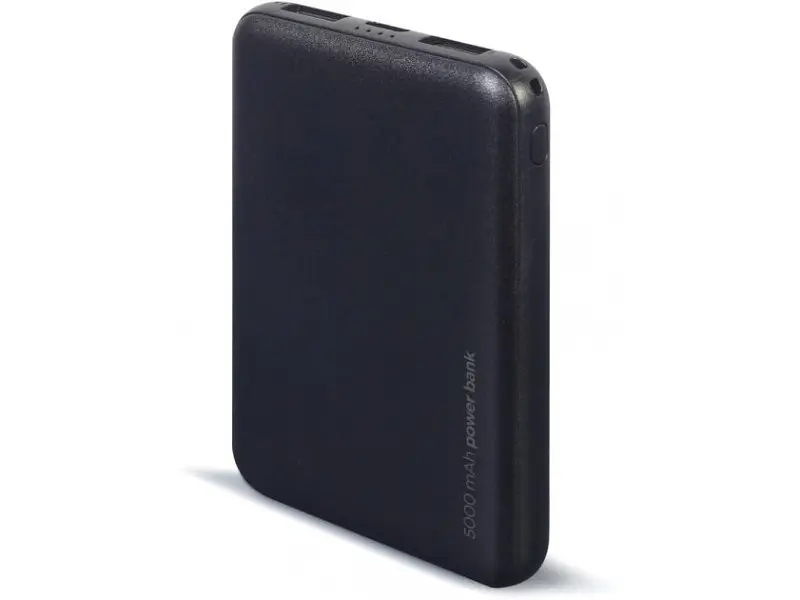 Зовнішній акумулятор (Power Bank) Gembird 5000 mAh Black (PB05-02) - фото 2