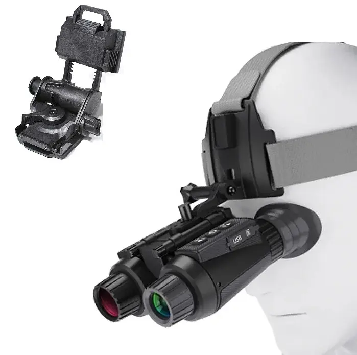 Тактичний бінокль нічного бачення NV8300 Super Light 4K HD 36MP 3D (до 500м) + кріплення FMA L4G24 на шолом - фото 8