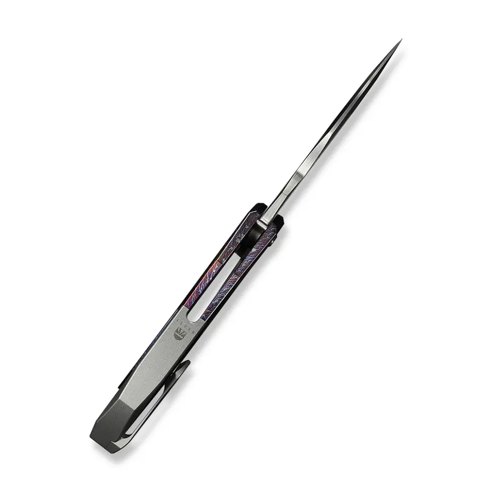 Ніж складаний туристичний Weknife Arrakis (8.8 см) Vanax / Titanium сіро-блакитний - фото 7