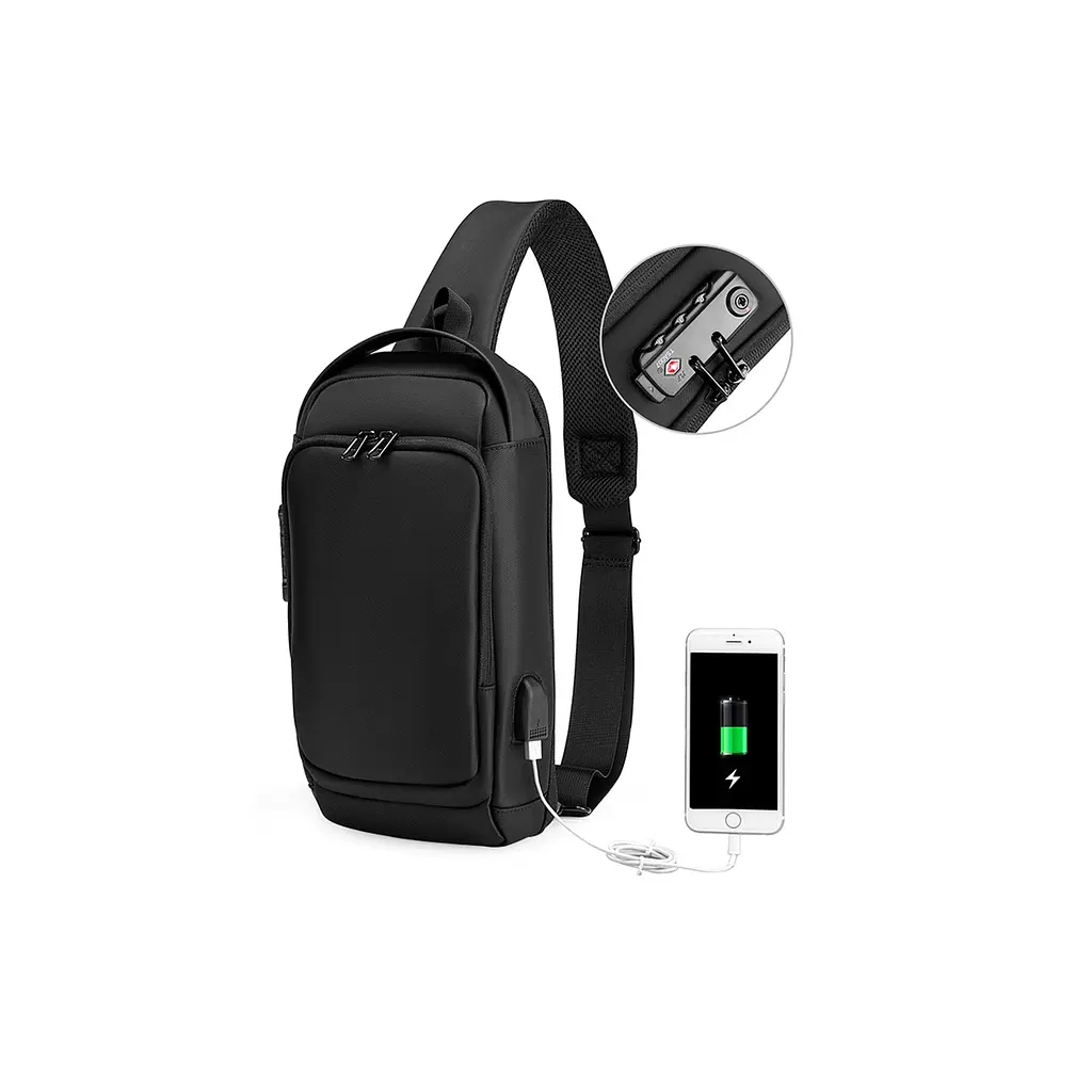 Рюкзак для ноутбука Porto 10" RNC-4043 Black (RNC-4043BK) - фото 3