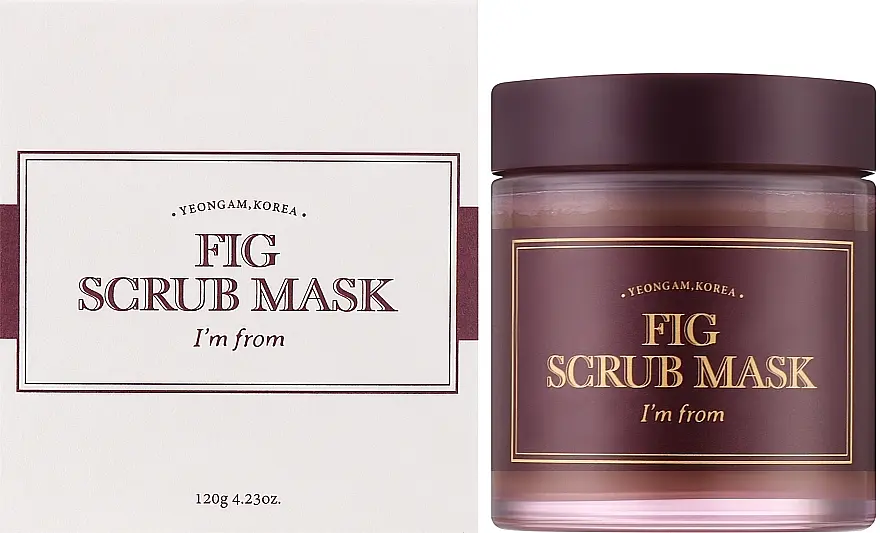 Маска-скраб для очищення шкіри з інжиром I'm From Fig Scrub Mask 120 г - фото 2