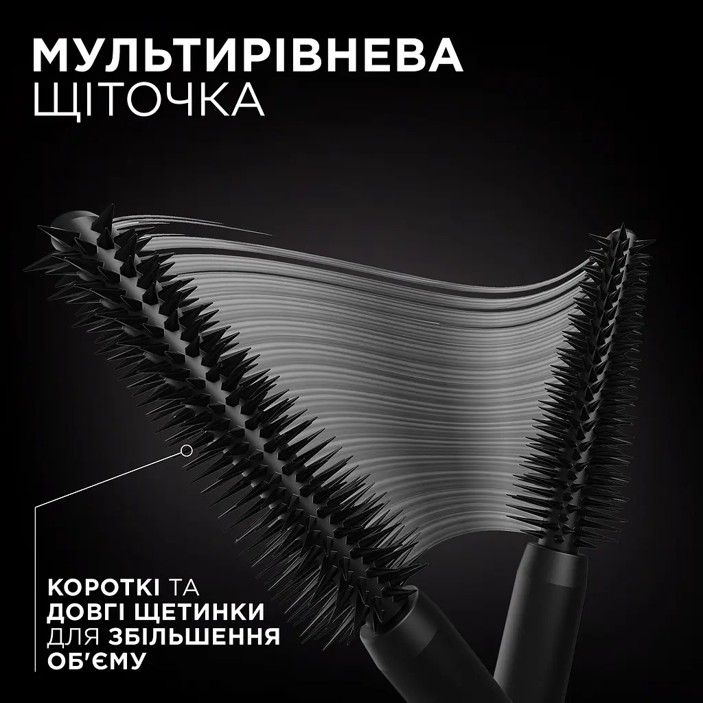 Туш для вій L'Oreal Paris Panorama Volume Million Lashes Black 9.9 мл (AA685500) - фото 5
