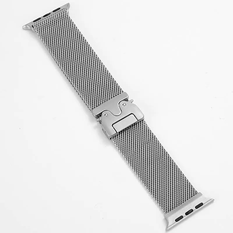 Ремінець Milanese Loop New Design для Apple Watch 38/40/41/42mm(ser.10) Silver - фото 2