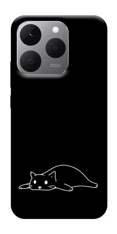 TPU чохол Demsky Lazy cat для Realme 15T