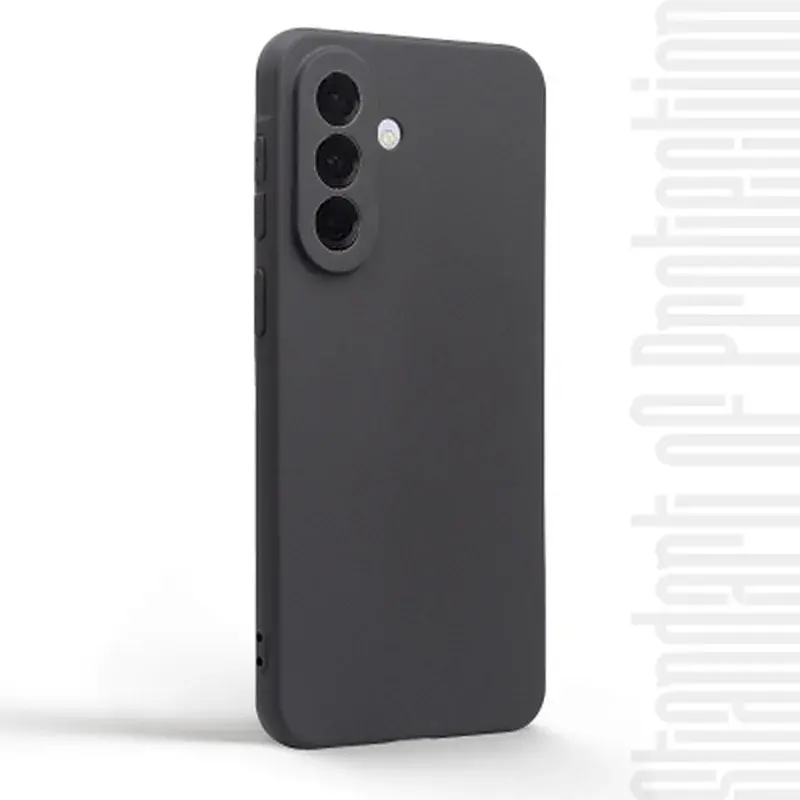 Чохол до мобільного телефона Armorstandart Matte Slim Fit Samsung A37 5G Camera cover Black (ARM89709) - фото 2