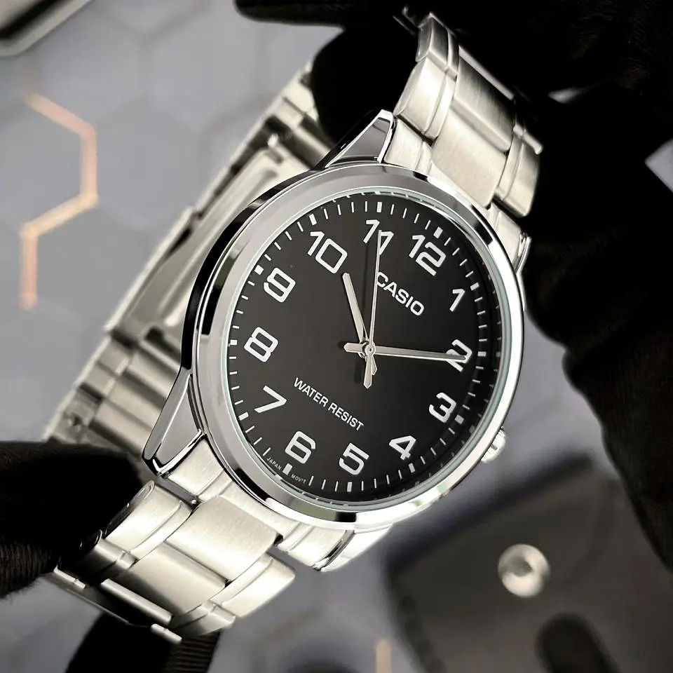 Чоловічий годинник Casio MTP-V001D-1B Сріблястий ( AT1141-0112 ) - фото 3