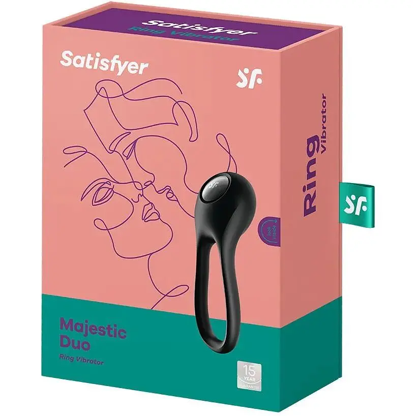 Эрекционное кольцо Satisfyer Majestic Duo - фото 5