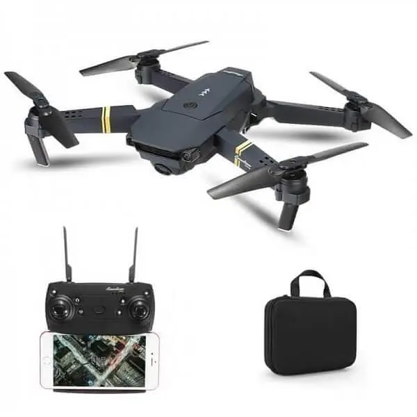 Противоударный трюковый квадрокоптер 998 Pro WiFi 4К Дрон до 400м (18м полета) - фото 3