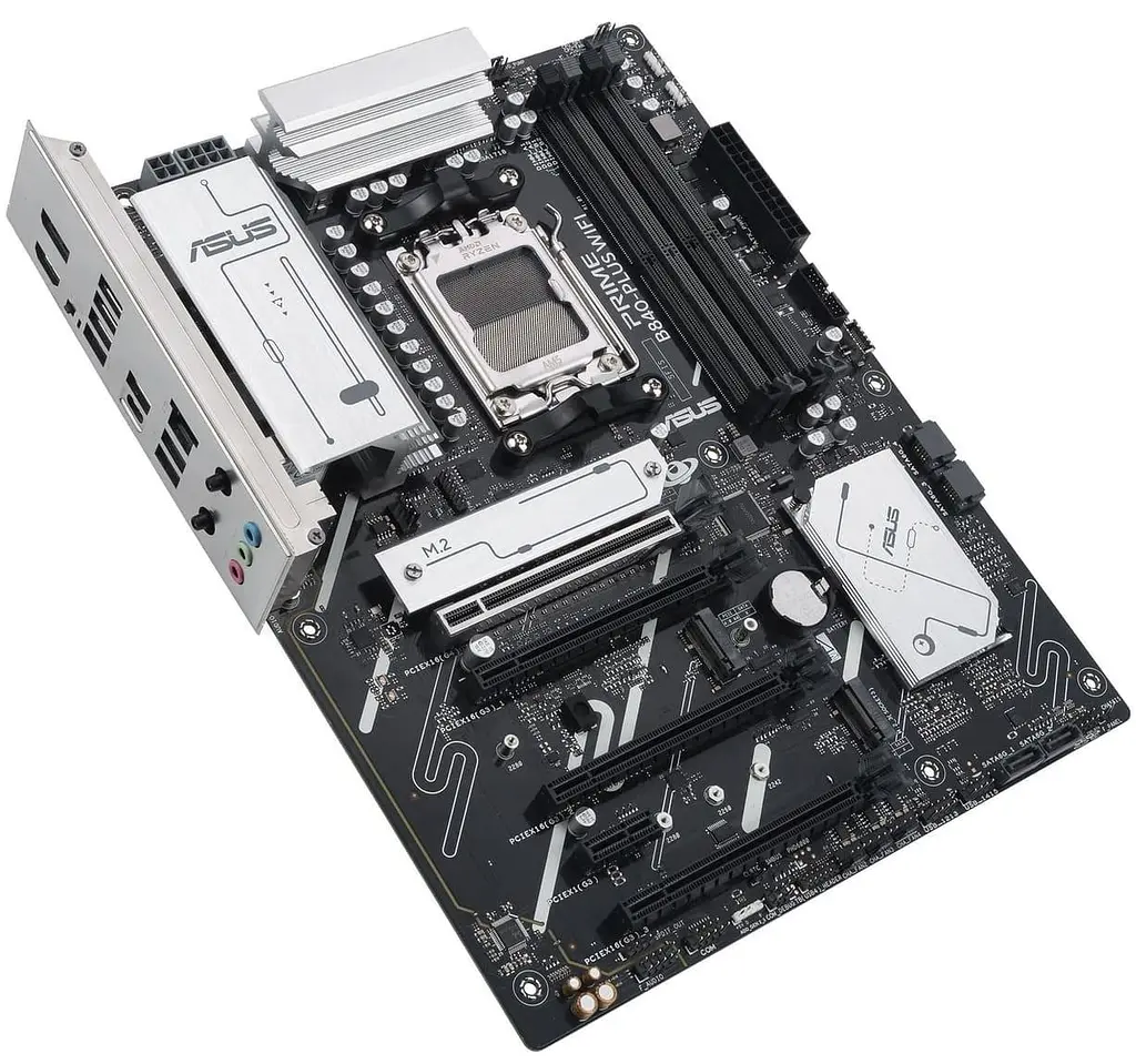 Материнська плата ASUS PRIME B840-PLUS WIFI (PRIME B840-PLUS WIFI) (Socket AM5, AMD B840, ATX) - фото 3
