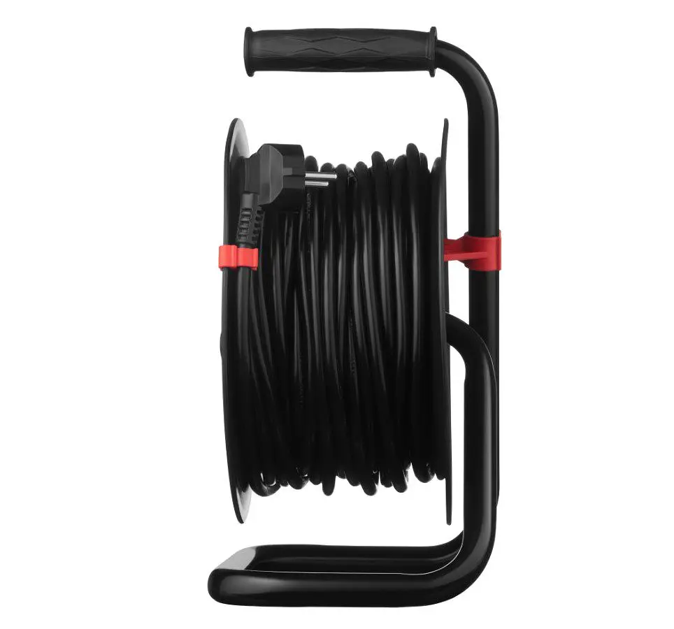 Сетевой удлинитель на катушке 2E CR4315-IP20 REEL 20м, 4xТипF, 16A - фото 4