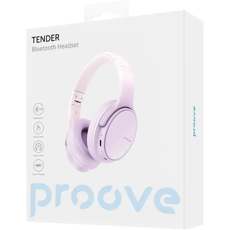 Бездротові навушники Proove Tender purple - фото 2
