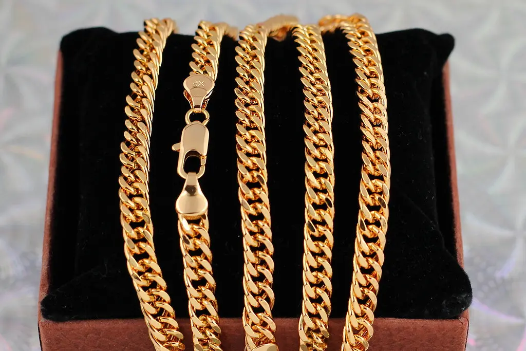 Ланцюг Xuping Jewelry кобра 55 см 6 мм золотистий