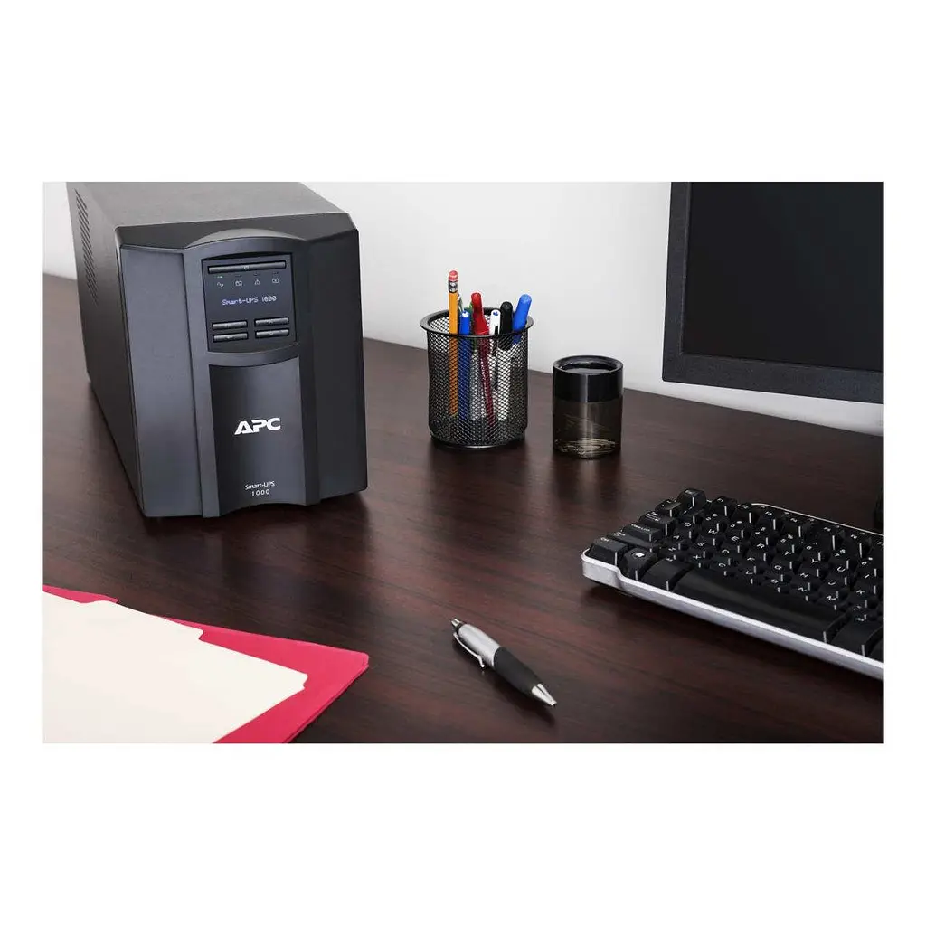 Линейно-интерактивное ИБП APC Smart-UPS 1000VA 230V LCD IEC w/SmartConnect (SMT1000IC) - фото 3