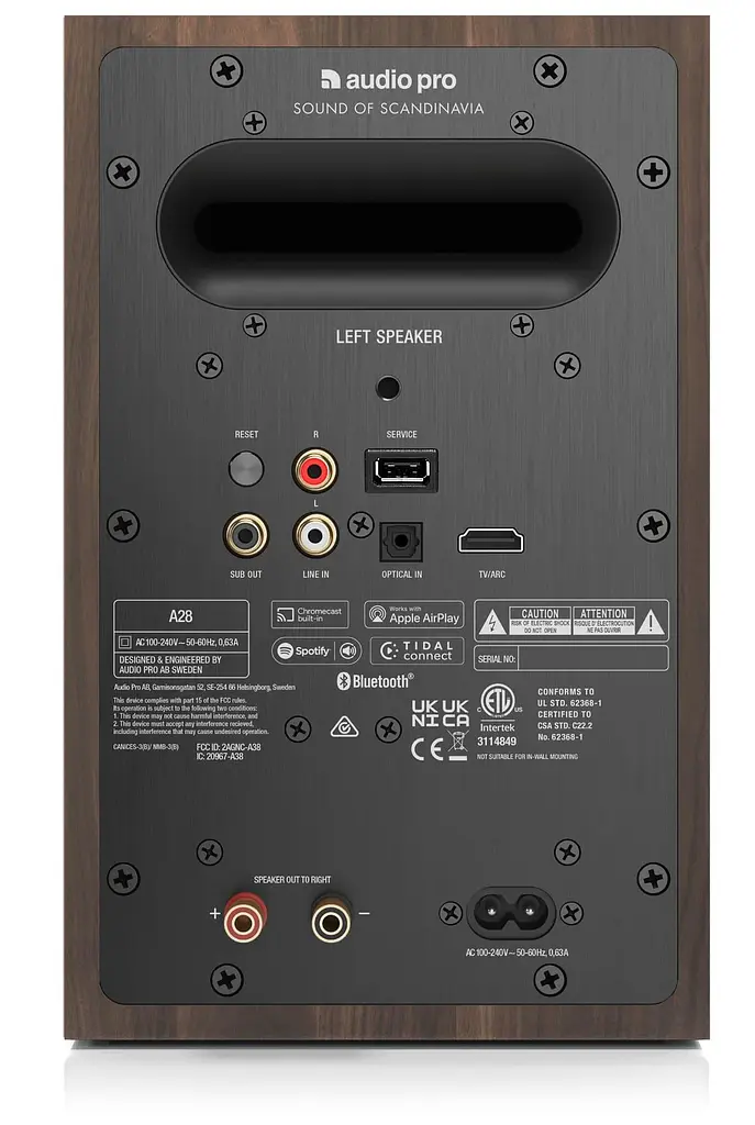 Акустична система Audio Pro A28 Walnut (90403872) - фото 6