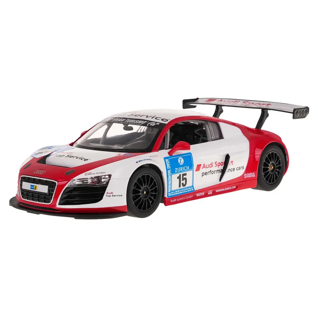Машинка RASTAR AUDI R8 LMS Performance R/C 1:14 белый 47510 - фото 4