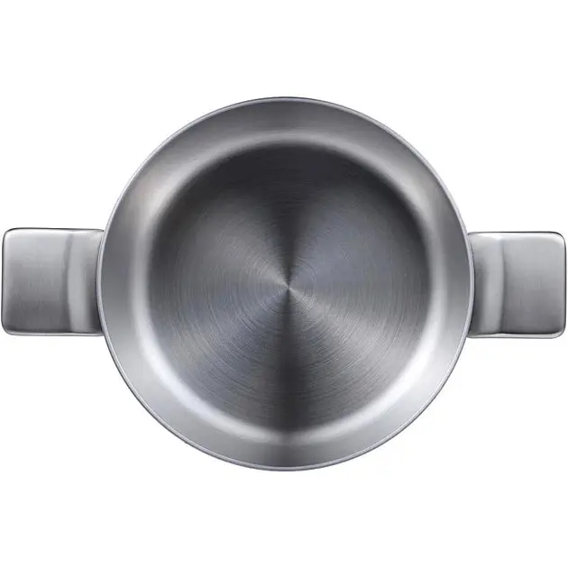 Каструля з кришкою MasterPro by alessi BGMP-2215 20 см 2.9 л сіра - фото 3