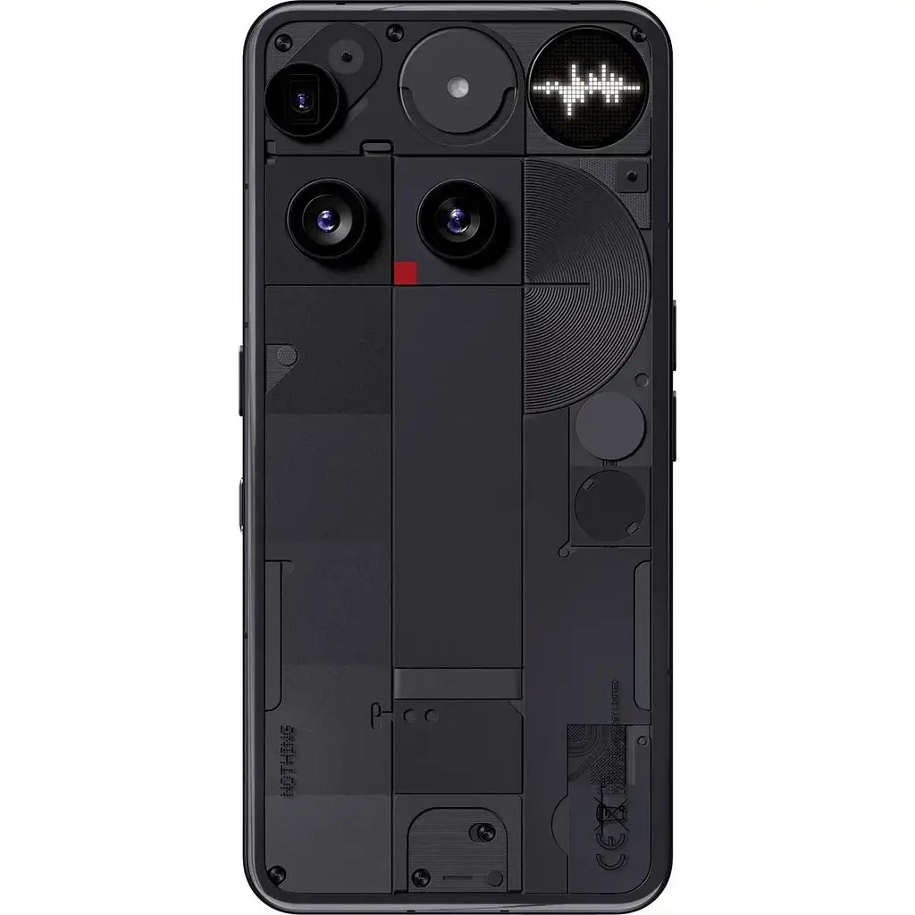 Смартфон Nothing Phone 3 5G (A024) 16/512Gb Black (No Adapter) Global version - фото 2