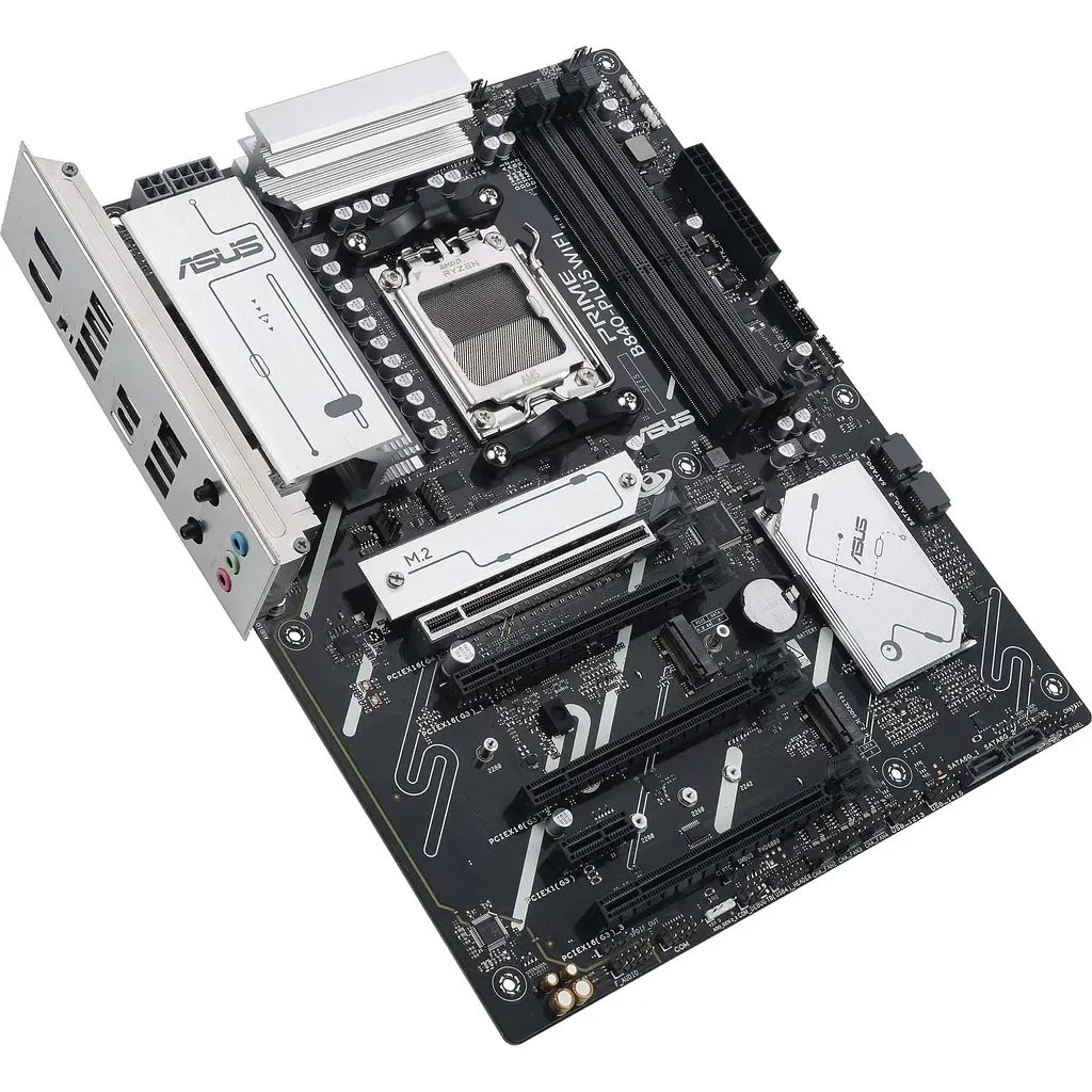 Материнская плата Asus Prime B840-PLUS WIFI sAM5 B840 4xDDR5 M.2 HDMI DP WiFi BT ATX - фото 5