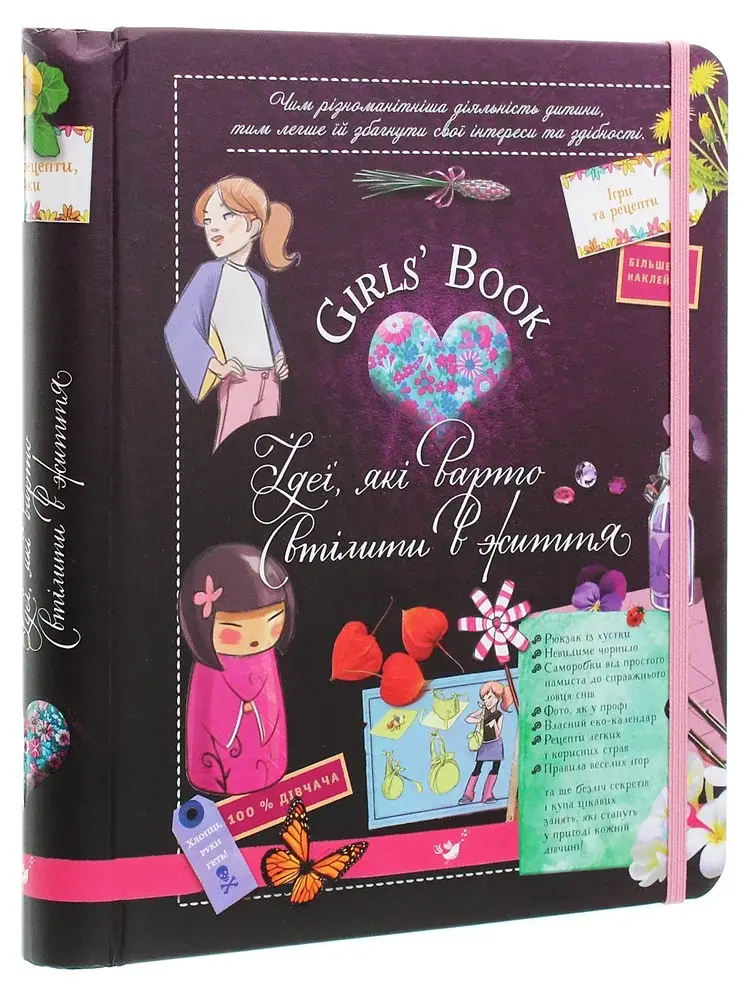 Girls’ Book. Ідеї, які варто втілити в життя! - фото 3