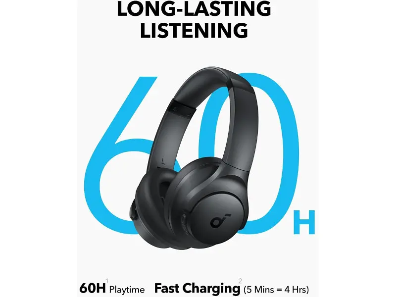 Навушники з мікрофоном ANKER SoundCore Q11i Black (A3005GA1) - фото 6