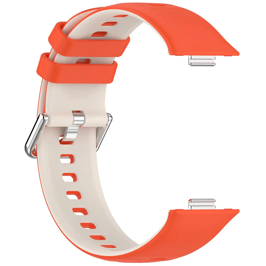 Ремінець ArmorStandart для Huawei Watch Fit 3 / 4 / 4 Pro Orange Cream (ARM89075) - фото 4