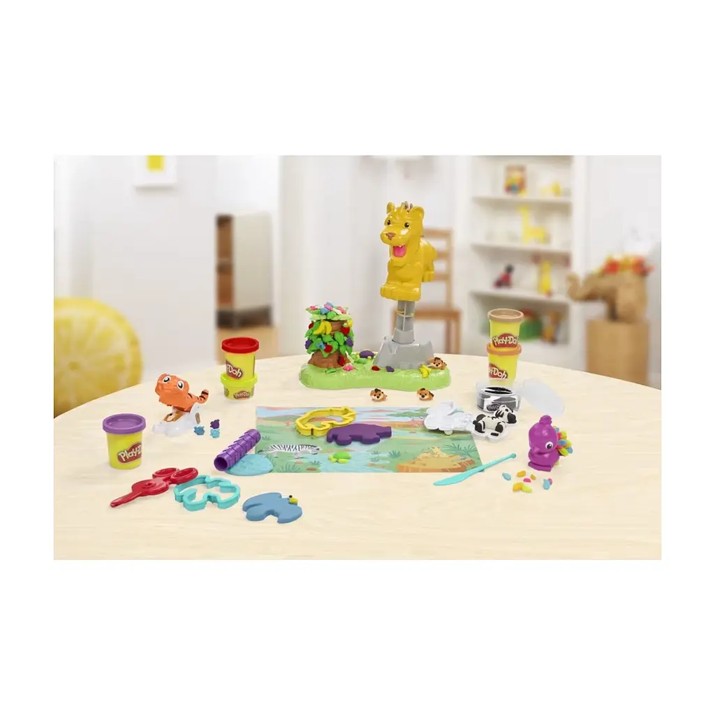 Набір для творчості Hasbro Play-Doh Лев та друзі (F7221) - фото 2