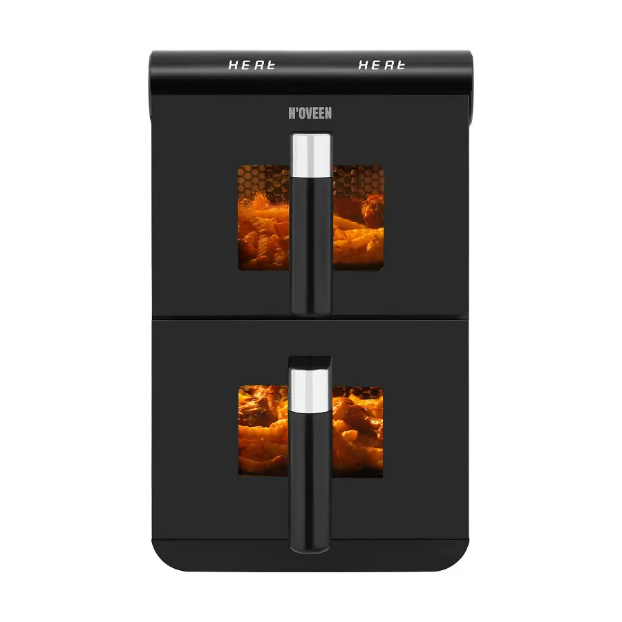 Аэрофритюрница двухкамерная NOVEEN AF5050 DoubleCrisp X-LINE 11л - фото 2