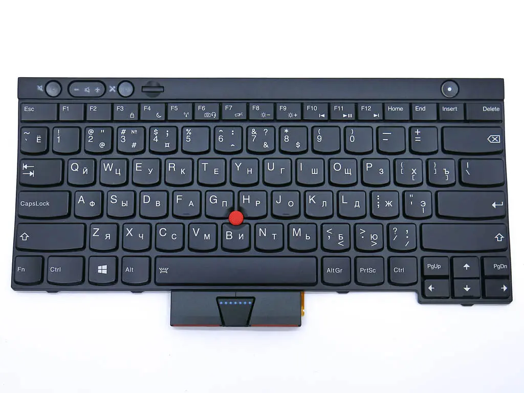 Клавіатура для Lenovo ThinkPad T430, T430i, T430s, T530, T530i, X230, X230i, X230s, W530, L530 (RU BLACK з підсвічуванням). Оригінал. - фото 3