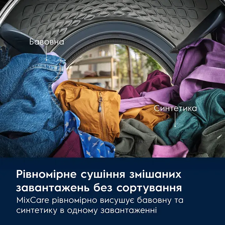 Electrolux Сушильна машина тепловий насос, 9кг, A+++, 64см, дисплей, інвертор, сріблястий темний - фото 3