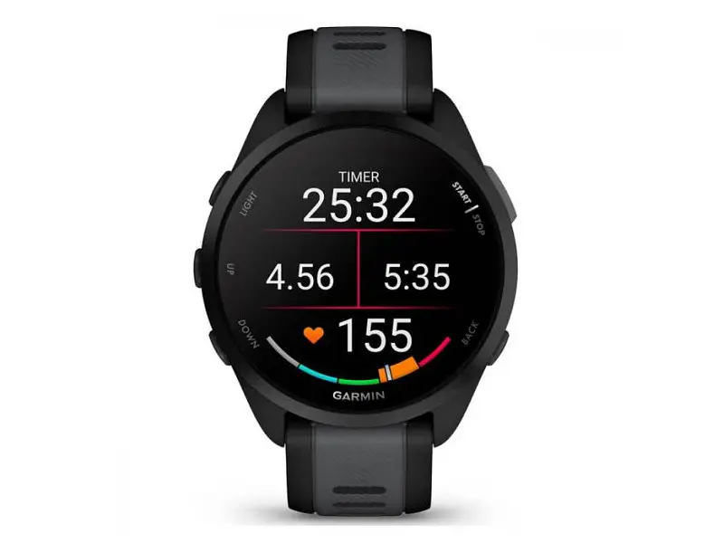 Смарт-годинник Garmin Forerunner 165 Black/Slate Gray (010-02863-20) - фото 2
