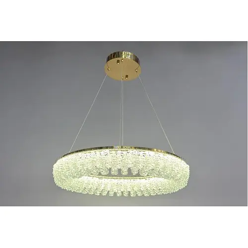 Кришталева підвісна LED-люстра Linisoln 7903-600 100 W, 60 см, 14-19 м2 - фото 3