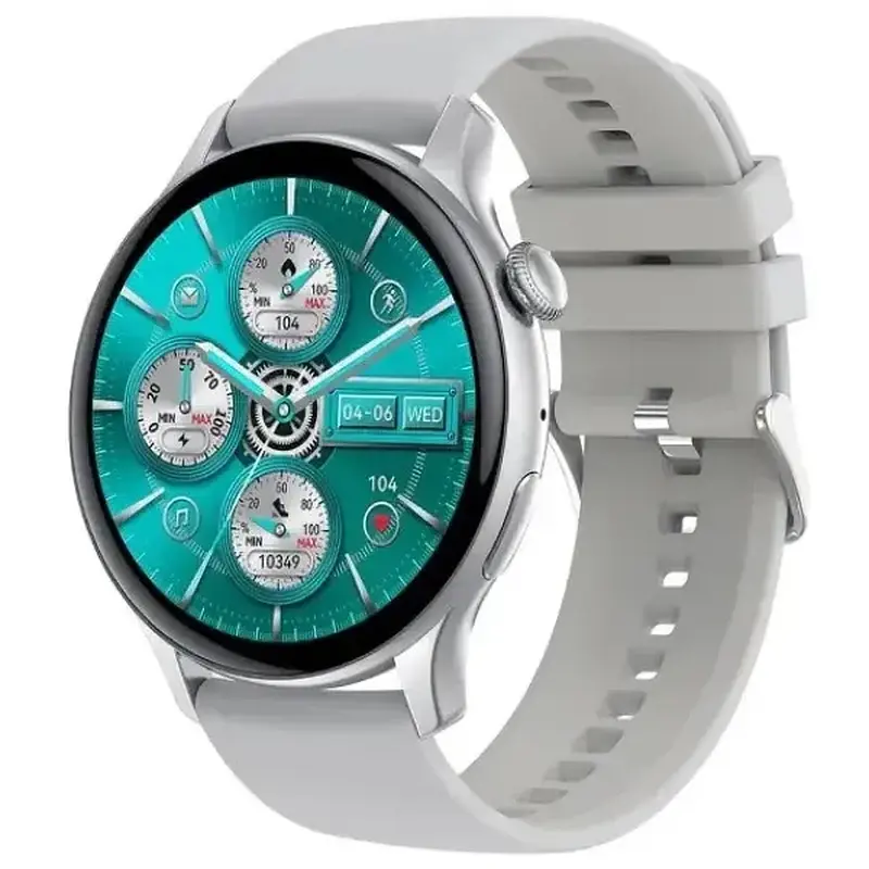 Годинник XO Smart Watch J6 AMOLED Screen Silver - фото 2