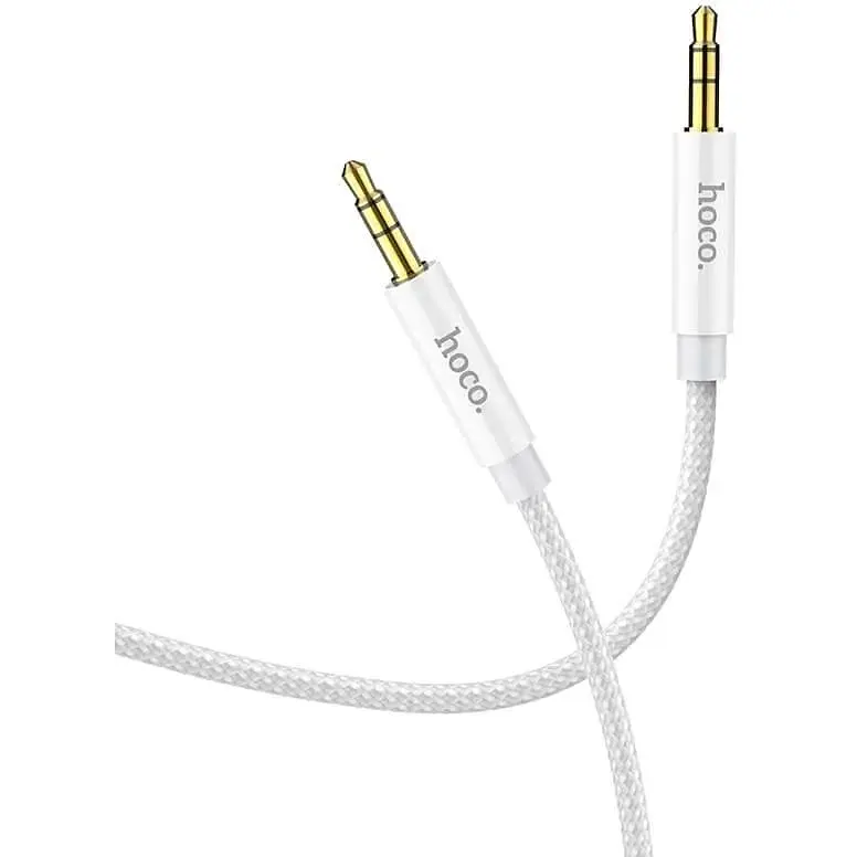 Кабель Hoco AUX audio cable UPA19 аудіо шнур тато тато 1 м сірий - фото 9