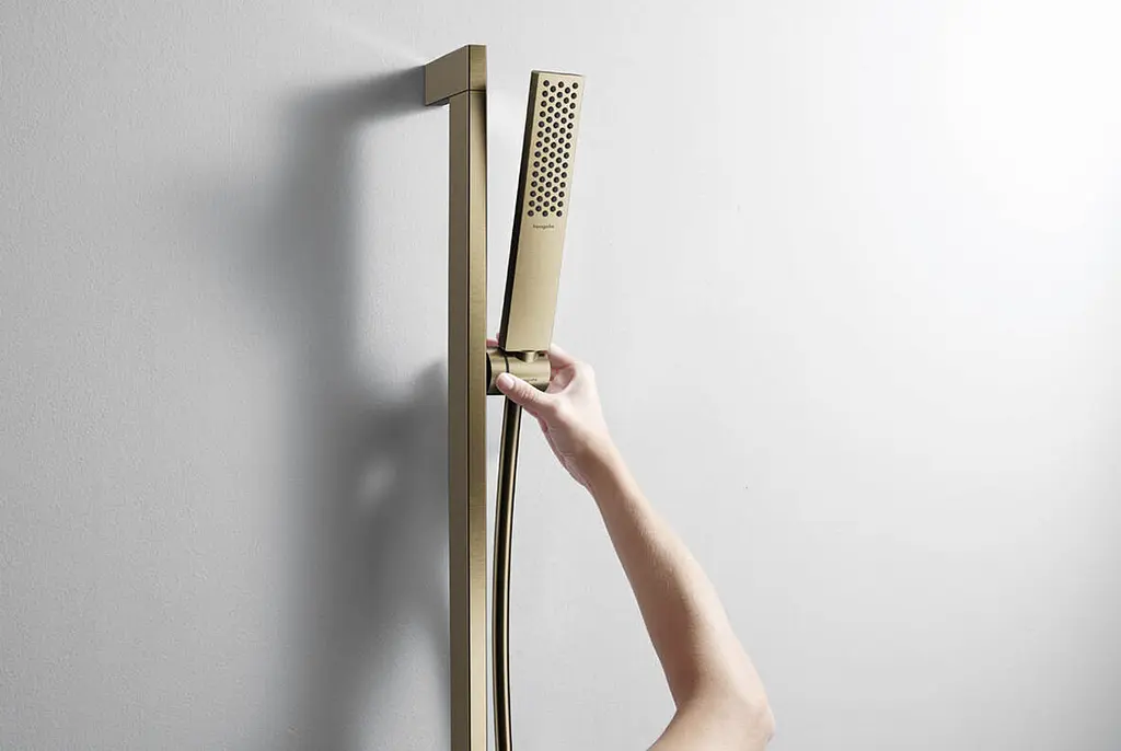 Ручний душ Hansgrohe Pulsify E 1jet EcoSmart brushed bronze 24320140 - фото 2