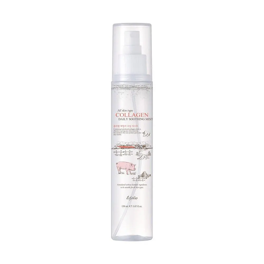 Міст для обличчя Esfolio Collagen Daily Soothing Mist з колагеном