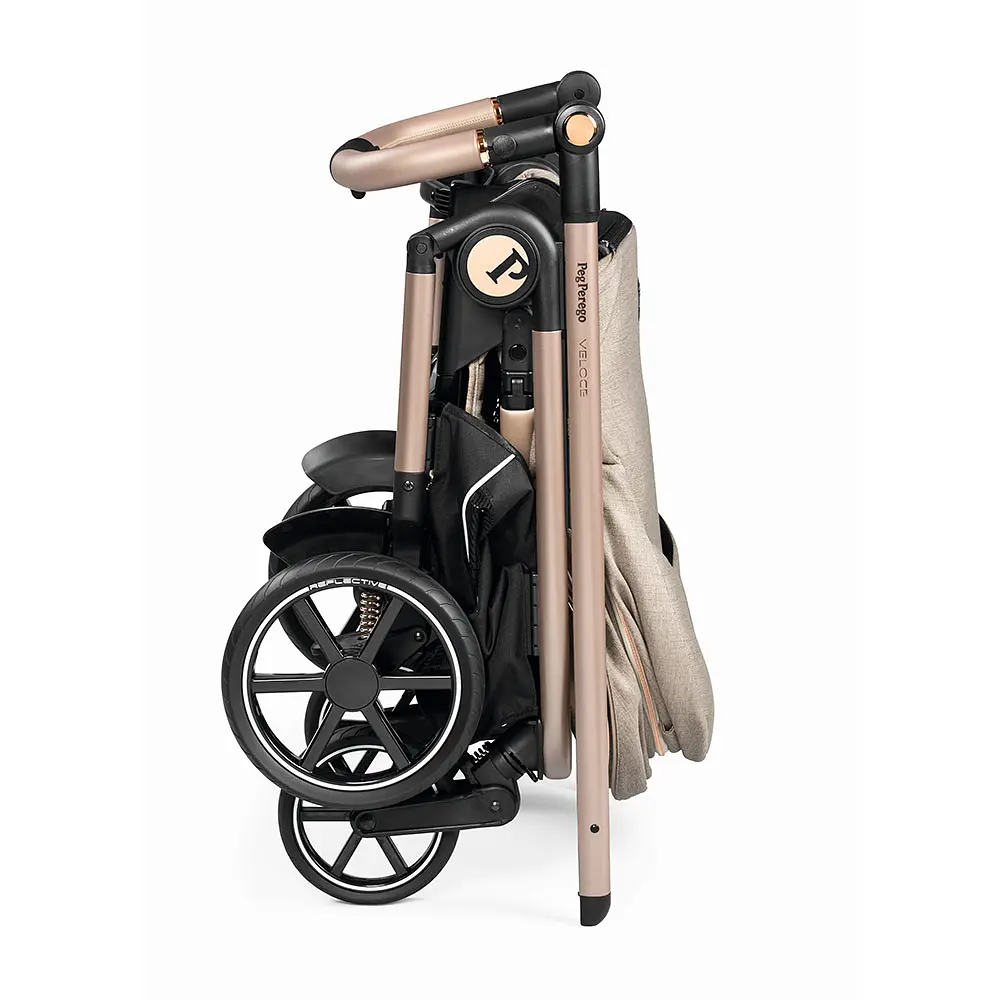 Коляска Peg-Perego Veloce 500 Lounge 3 в 1 з автокріслом (PACK-VEL31LG000003) - фото 10