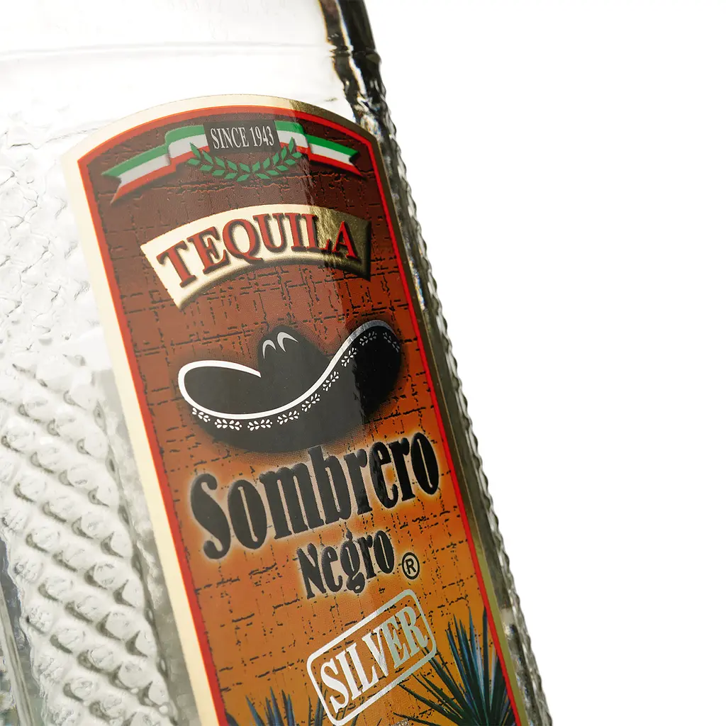 Текіла Sombrero Negro Silver, 38%, 0,7 л - фото 3