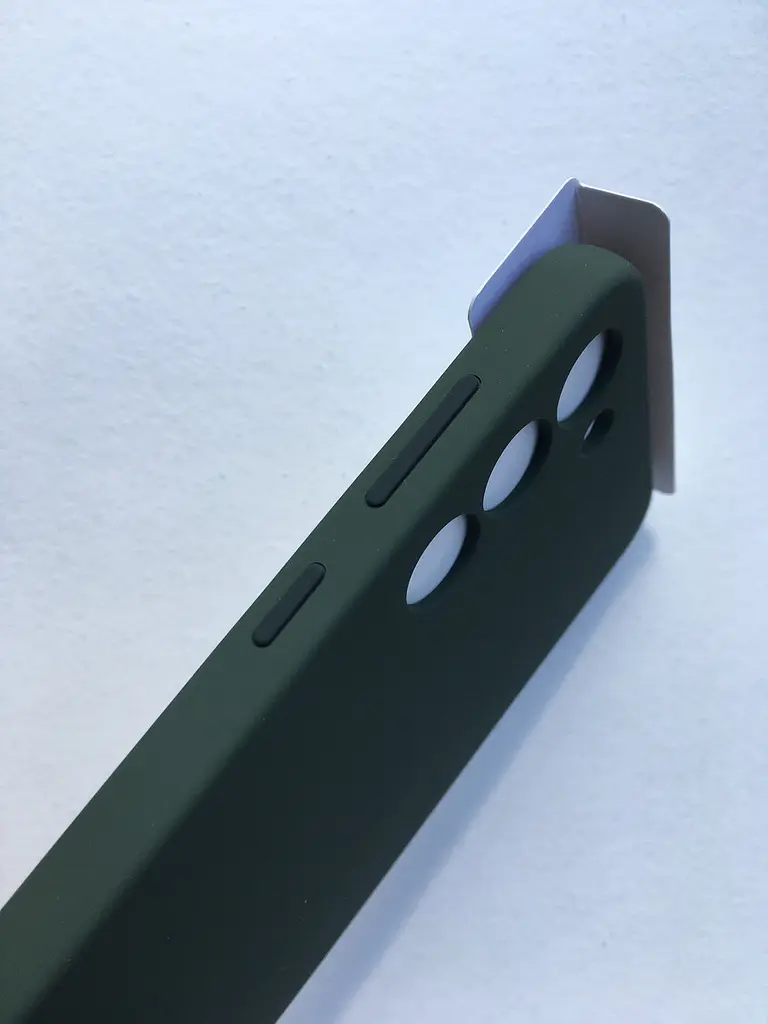 Оригінальний силіконовий чохол для Samsung Galaxy S23 Plus (6.6") Samsung Silicone Case EF-PS916TGEGRU Khaki - фото 7