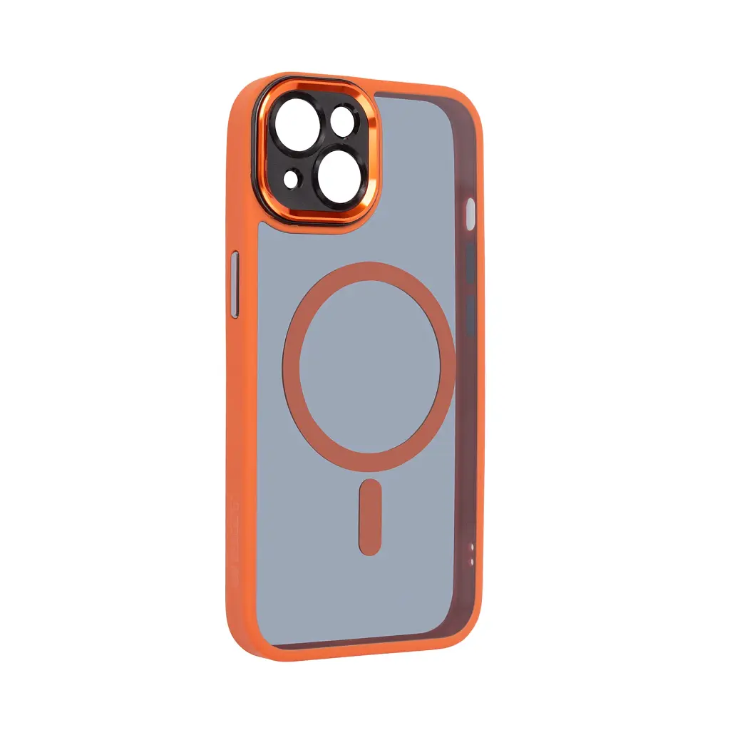 Чохол ArmorStandart Unit MagSafe SE для Apple iPhone 14 Orange Black - фото 2