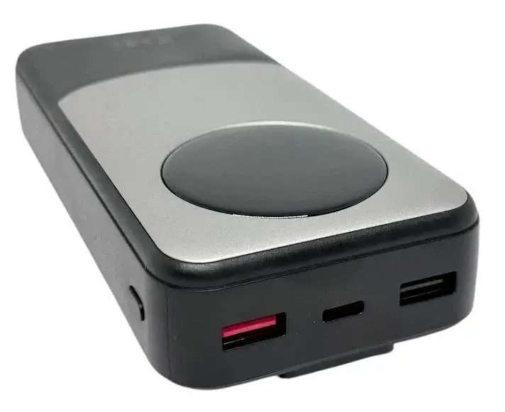 Power Bank King Power KPG-202X 20000mah 22.5W QC3.0 2 in 1 LED black EU - фото 2
