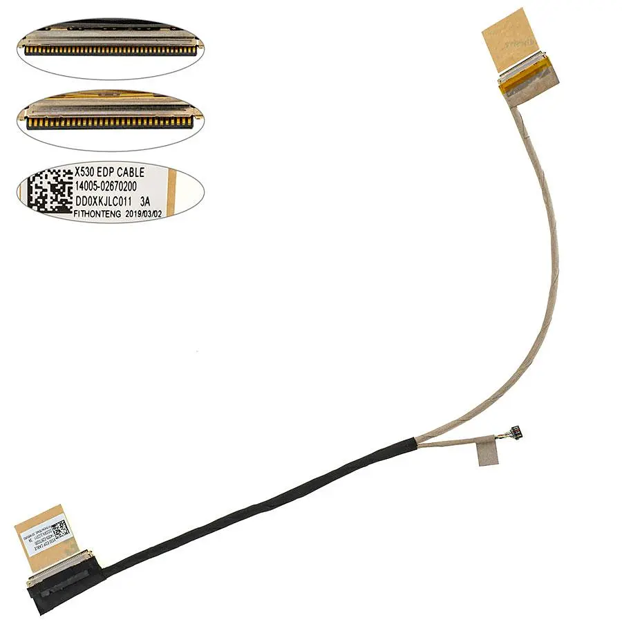 Шлейф для ноутбука Asus (S15 X530) LED (DD0XKJLC011)